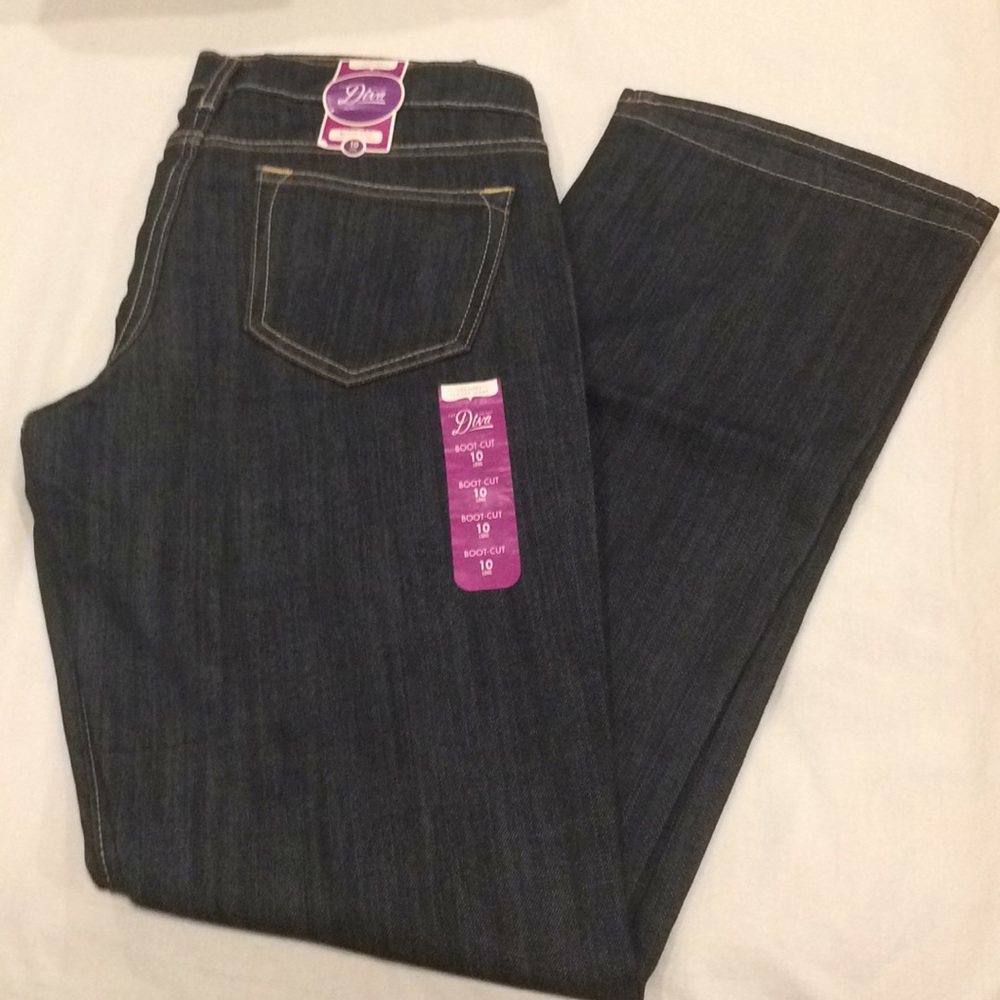 Old Navy Women's Boot Cut Jeans - Deep Indigo